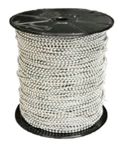 Ball Chain #10 (4.40mm dia) Nickel Plated steel x 150m Ball Chain #10 (4.40mm dia) Nickel Plated steel x 150m