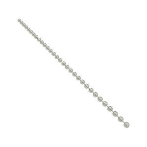 Pre-Cut Steel Ball Chain & Connector Ø2.4mm Nickel Pack of 100 Pre-Cut Steel Ball Chain & Connector Ø2.4mm Nickel Pack of 100