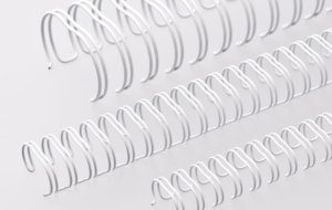 White Binding Wires for Cinch Binder 1" (25.4mm) Pkt.20 pcs White Binding Wires for Cinch Binder 1" (25.4mm) Pkt.20 pcs