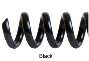 A4 Coils Spiral Coils BLACK 3:1 10mm Pkt.20