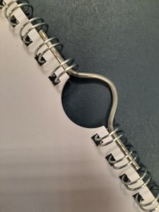 Silver Calendar Hangers 57mm Pkt.100 Silver Calendar Hangers 57mm Pkt.100