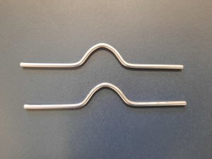 Silver Calendar Hangers 80mm Pkt.100 Silver Calendar Hangers 80mm Pkt.100